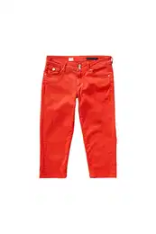Shorts - denim milan capr red