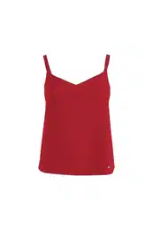 Top - TJW CAMI TOP red