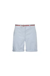Shorts - COTTON TENCEL CHINO RW SHORT light blue
