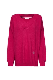 Sweater - CANDACE V-NK SWTR pink