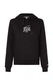 Sweatshirt - TJW REG ESSENTIAL LOGO 1 HOODIE black