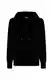 Tommy Hilfiger Sweatshirt - RELAXED VELVET HOODIE black