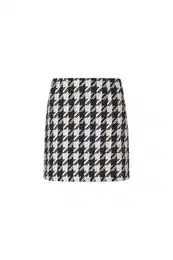 Skirt - WOOL BLEND HOUNDST SHORT SKIRT patterned