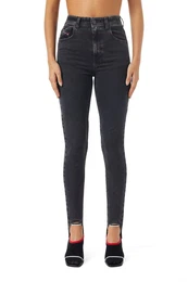 Jeans - D-SLANDY-G-NE Sweat Jeans Black
