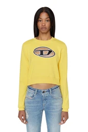 Sweatshirt - F-SLIMMY-E3 SWEAT-SHIRT yellow