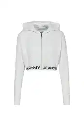 Cardigan - TJW BXY CROP ZIP WAI white