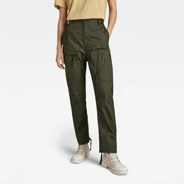 G-STAR Pants - 3d cargo boyfriend wmn green