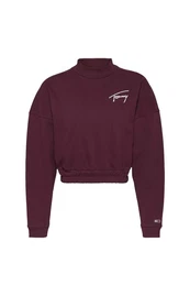 Sweatshirt - TJW BXY CROP SIGNATU red