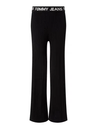 Pants - TJW CABLE KNIT PANTS black