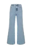 70. leta, Vintage Culotte Kavbojke za dame image