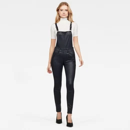G-STAR Jumpsuit - Lynn Biker HW Skinny Overall Wmn Dark Blue