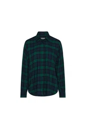 Shirt - BEA TARTAN RELAXED SHIRT green