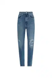 Jeans - MOM JEAN UHR TPRD BE734 SVMBRGD blue