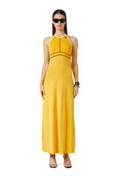 Dress - D-MAXIM DRESS yellow