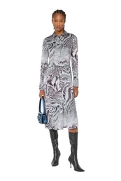 Dress - D-TIPHA DRESS grey