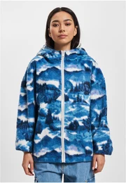 Dmsk mikina Clouds Zip Hoody modr
