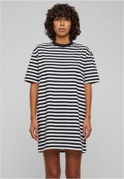 Dmsk pruhovan aty oversized blo/ern