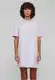 Women's striped dress oversized white/purple