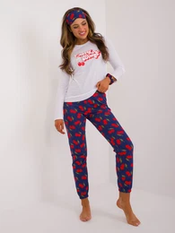 Pyjamas--PI-90164/2611.39-white-navy blue