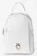 NOBO Women's Small Eco Leather Backpack White