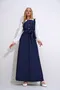 Modre Pinafore Obleke image