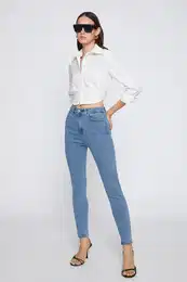 Women's Medium Indigo Jeans