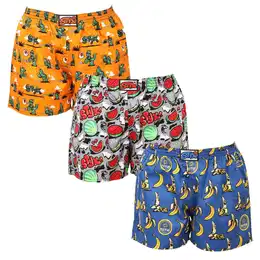 3PACK women's sleep briefs multicolored