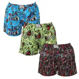 3PACK women's sleep briefs multicolored