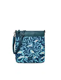 Smokie Leaves Turquoise Handbag