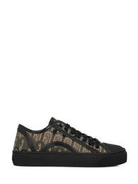 Sneakers - BINDING LACE-UP SNEAKER green