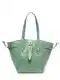Handbag - FURLA NET M TOTE green