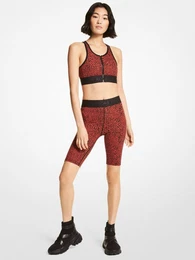 Shorts - MKGO ANML LOGO BIKE SHORT red