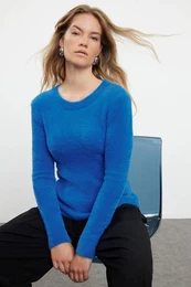 Saks Soft Textured Knitwear Sweater