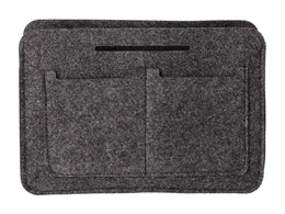 Unisex's Felt Bag Organiser Black