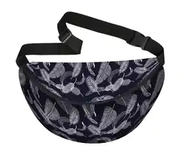 Unisex's Big Waist Bag Eucaliptus Navy Blue