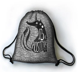 Unisex's Backpack Be Positive