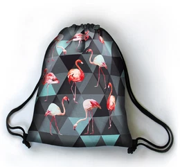 Unisex's Backpack Flamingi