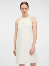 Beige Women's Short Dress - Women's