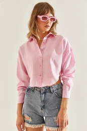 Women's Oversize Crop Shirt