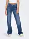 Blue women's straight fit jeans ONLY Blush - Women's