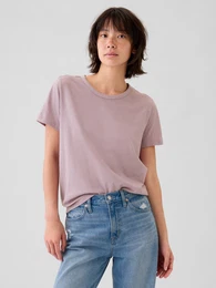 Cotton T-shirt Vintage - Women's
