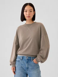 Oversize mikina s logem - Dmsk