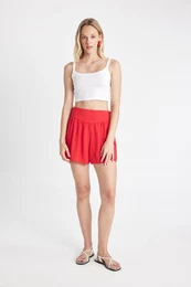 Regular Fit Normal Waist Short Leg Moroccan Shorts