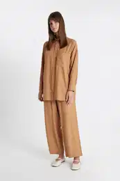 Wide Leg Basic Plain Harem Trousers