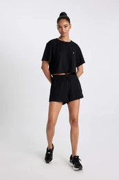 Fit Standard Fit Sports Short Leg Rib Shorts