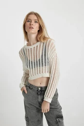 Regular Fit Crew Neck Knitwear Sweater