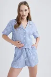 Short sleeves Kariraste Bluze za dame image