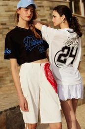 Cool High Waist Gabardine Bermuda Shorts