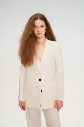 Loose Fit Blazer Jacket