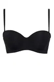 Črna Bandeau nedrčki za dame image